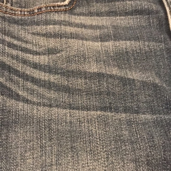 Abercrombie & Fitch Mini Frayed Hem Snaps Skirt  Size 29 - Picture 8 of 9